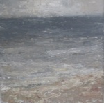 Winter Shore - landscape painting by Donegal artist Seamus Gallagher