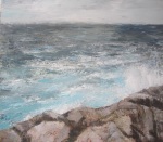 Winter Sea - a Donegal landscape by artist Seamus Gallagher